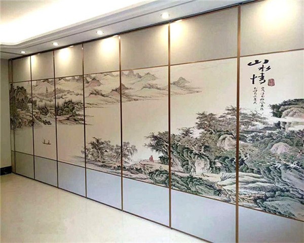 茂名山水画隔断